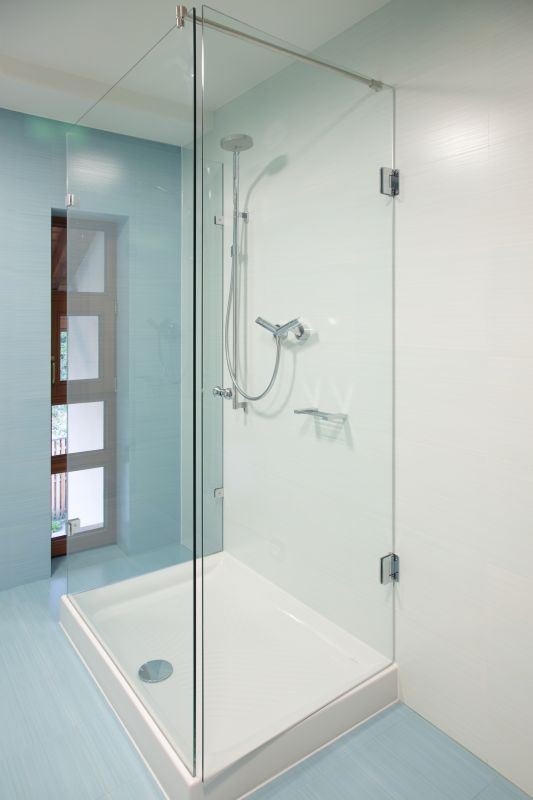 Sleek Glass Shower Enclosure